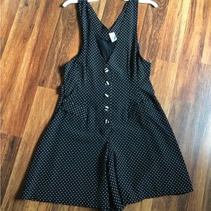 Vintage Polka Dot Romper